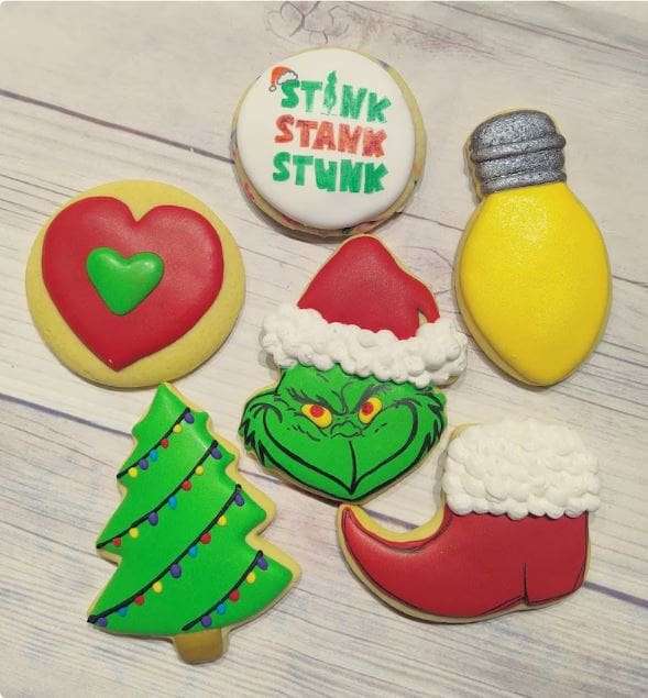 Grinch Cookies