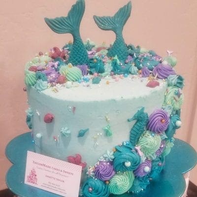CLASS: Under The Sea Mermaid Cake