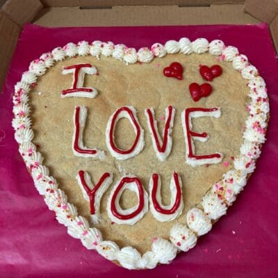12" Valentine Heart Cookie