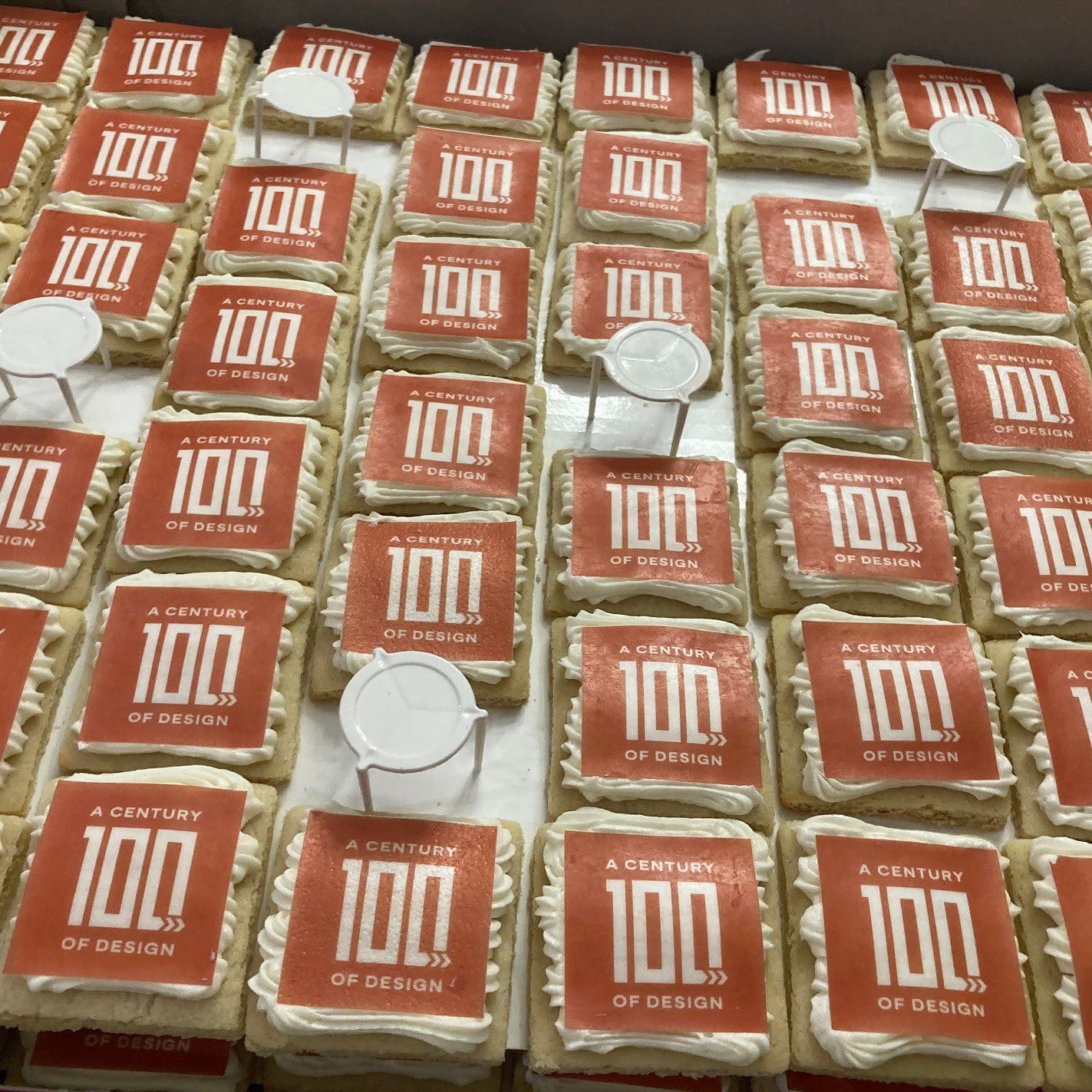 Century 100 years of design BC Sugar Cookies
