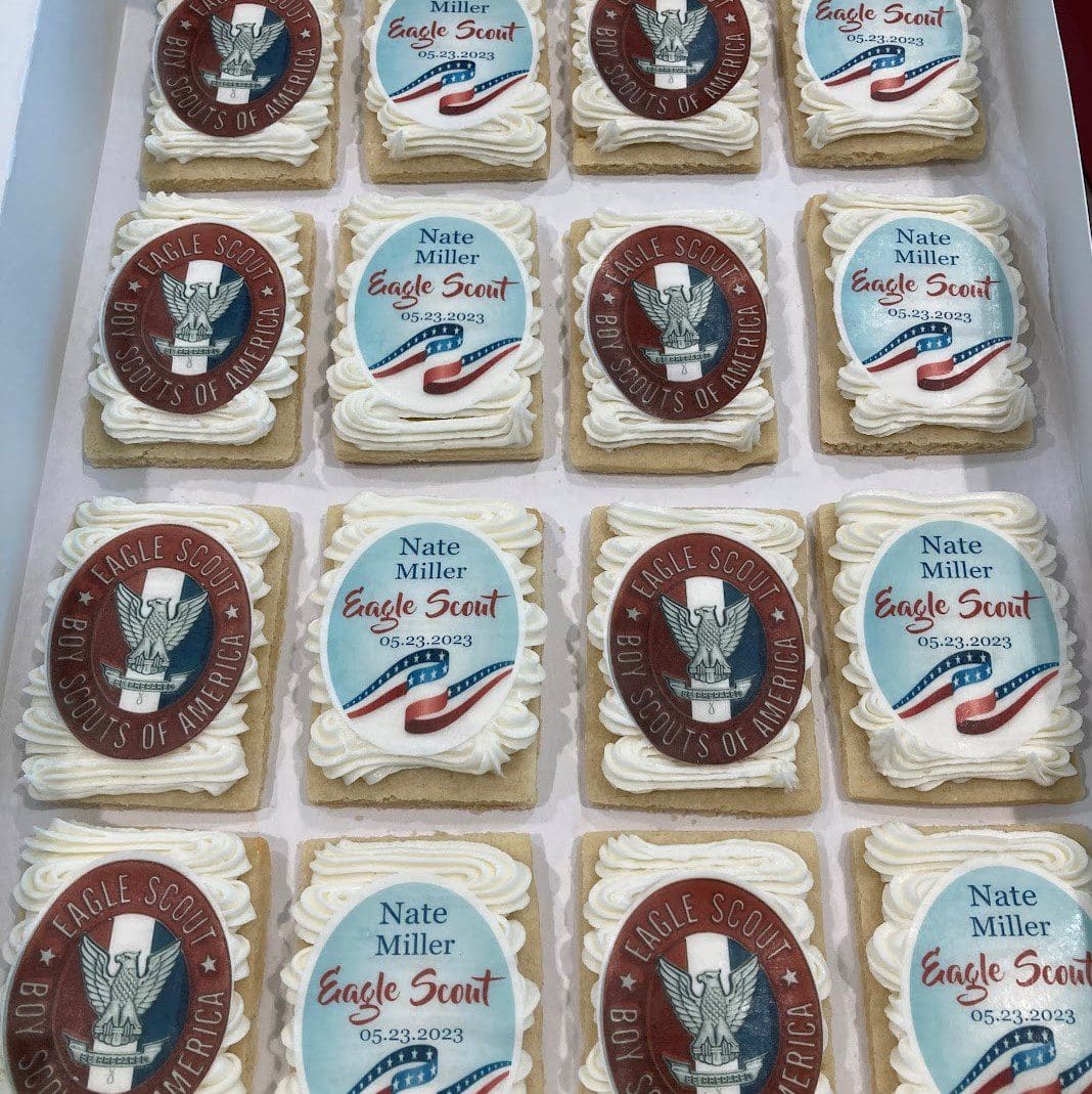 Nate Miller Eagle Scout BC Sugar Cookies