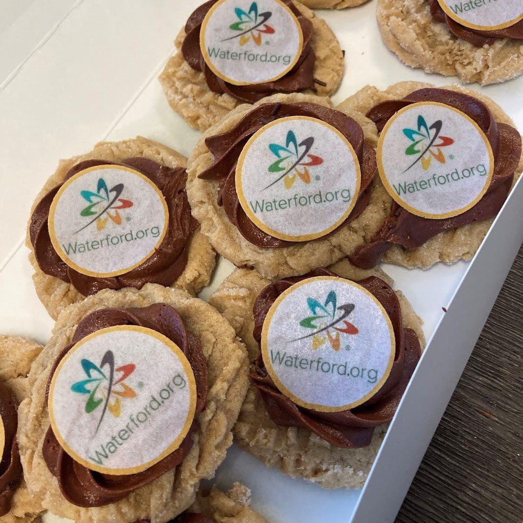 Waterford Logo Snickerdoodle Cookies