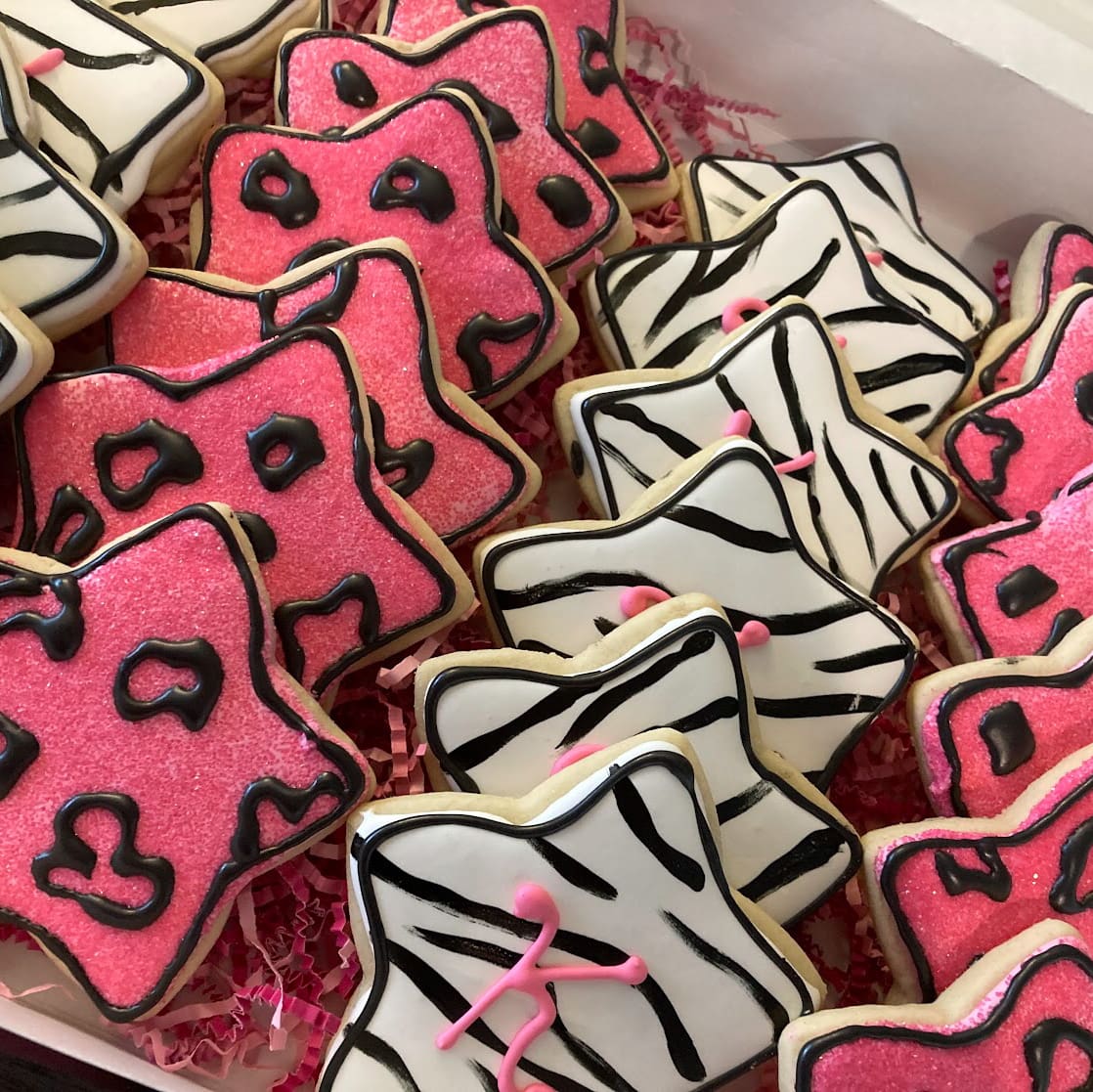 Annettes - Zebra & Pink Leopard Cake Kiani