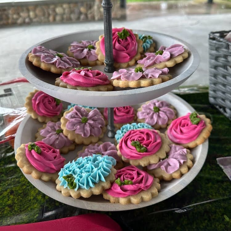 Annettes Floral BC Sugar Cookies