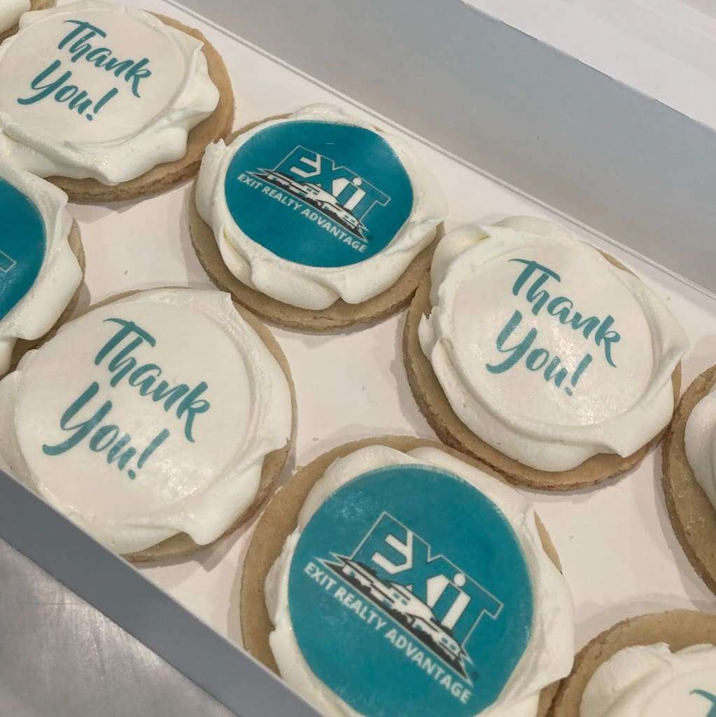 Exit Realty BC Cookies - Pam TMC Exit Realty BC Logo Cookies