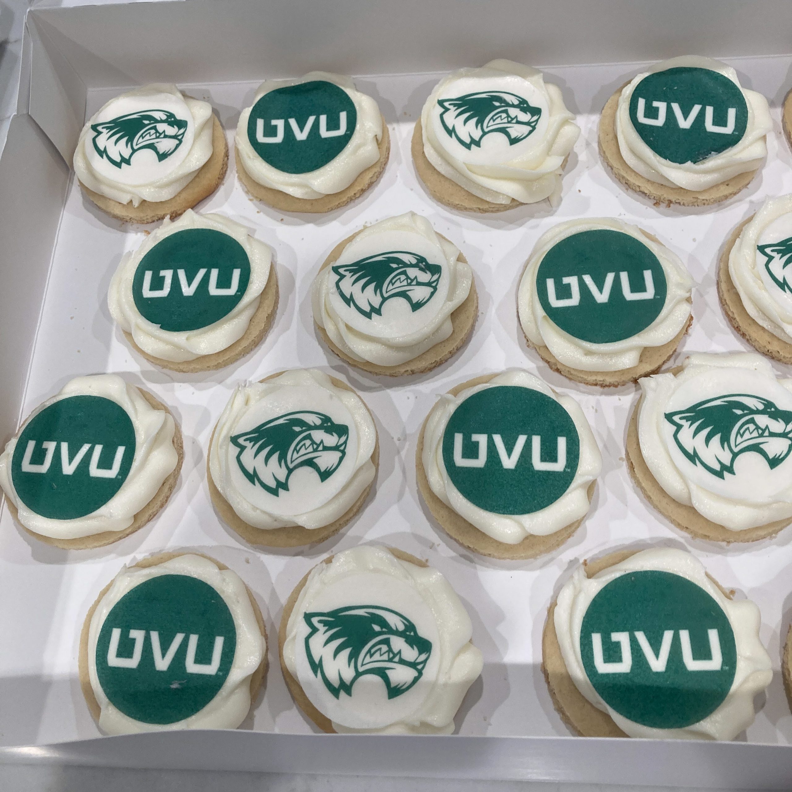 TMC - UVU Wolverine BC Logo Cookies