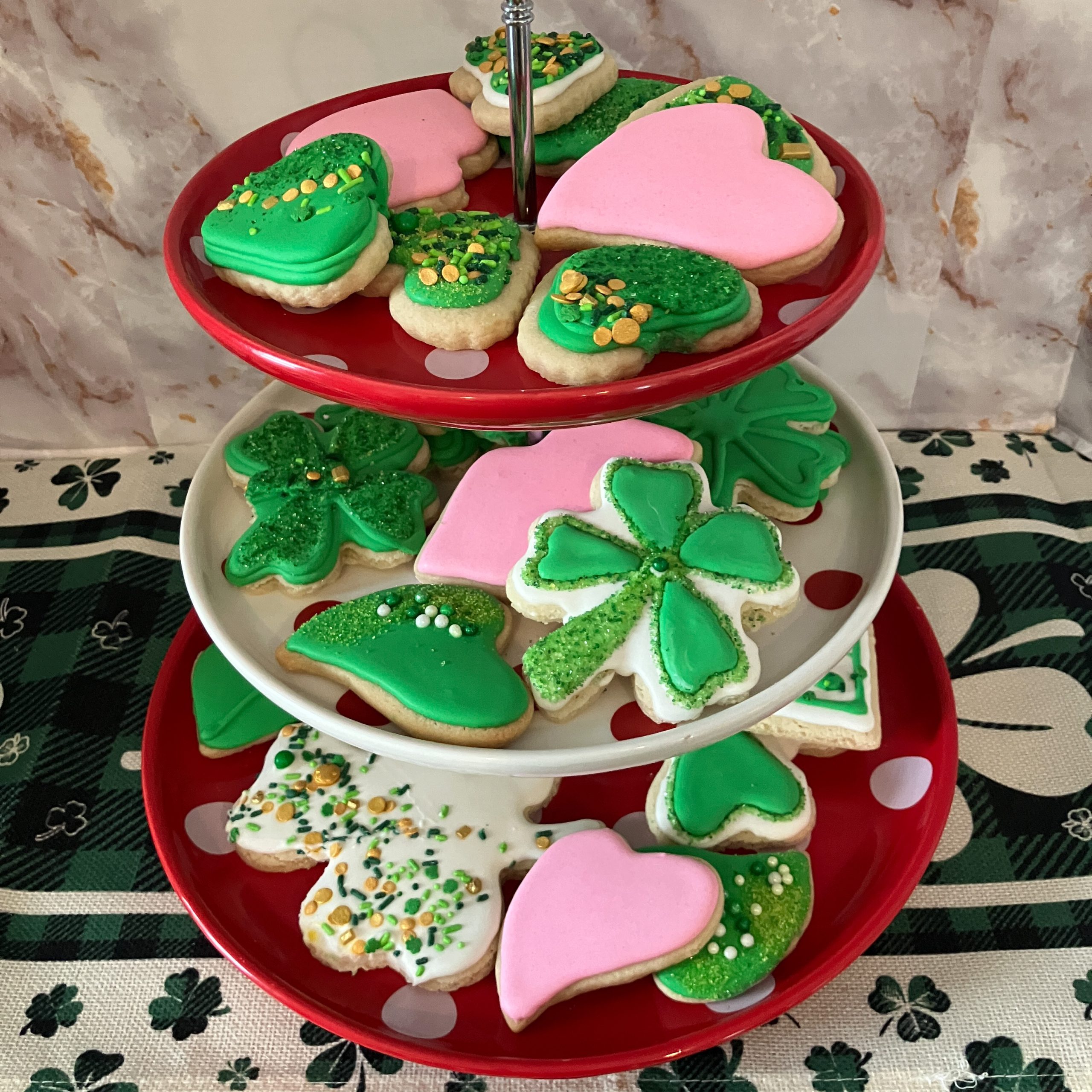 Annettes St Patricks Day RI Cookies SQ