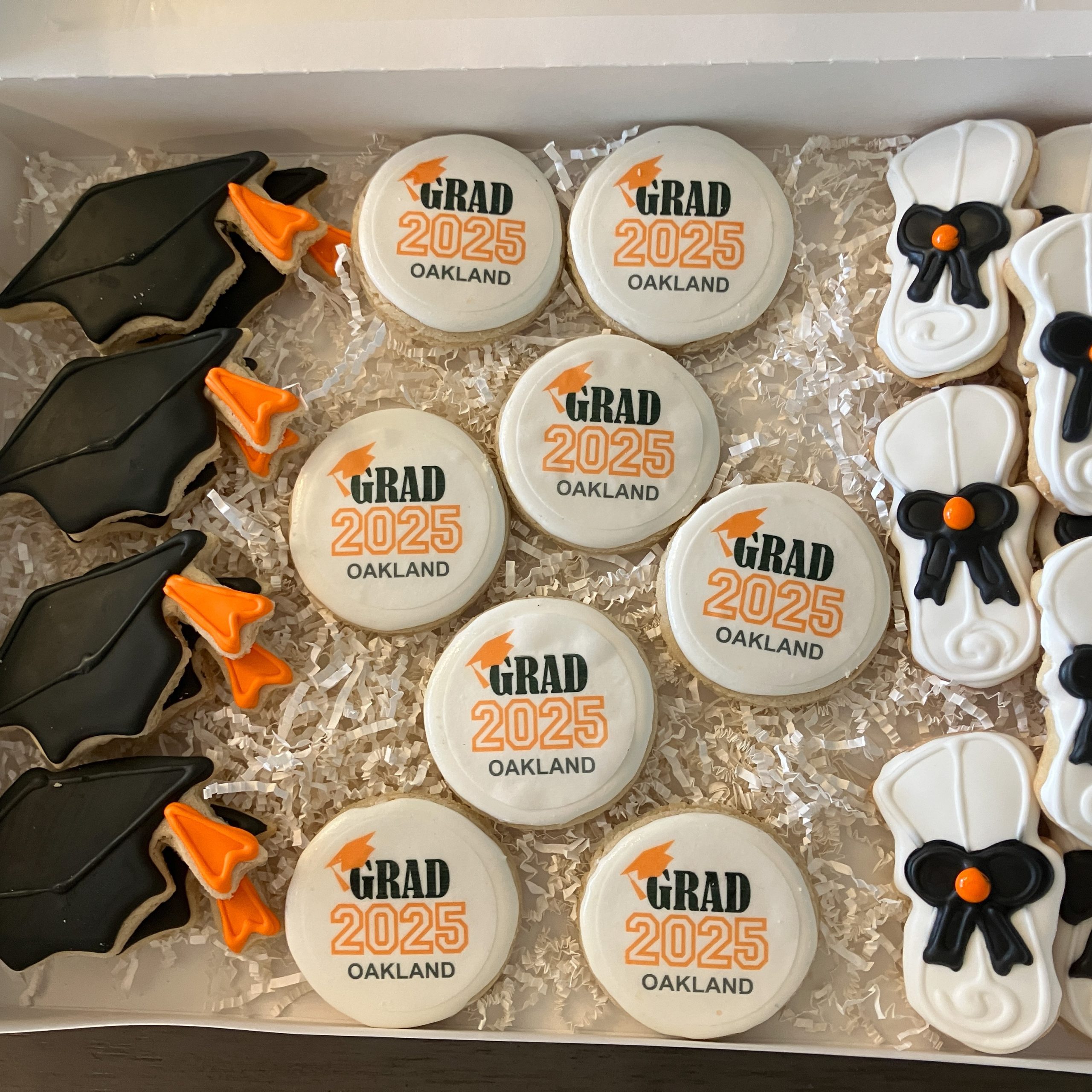TMC GRADUATION COOKIES -Oakland 2025 SQ