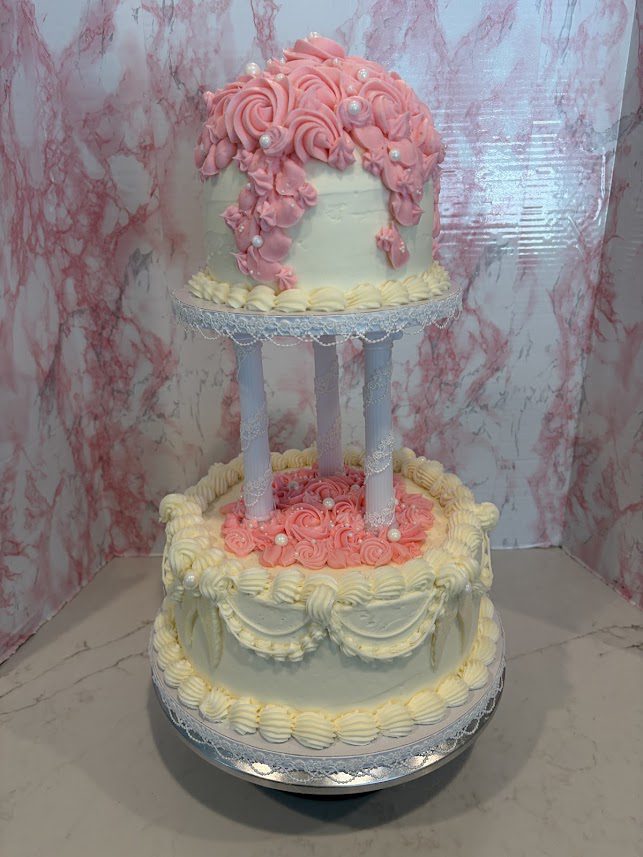 TMC - 2 Tier 50th Anniversary Replica Cake