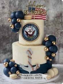 4 Tier Happy Retirement Cake 4 Tier Happy Retirement Cake